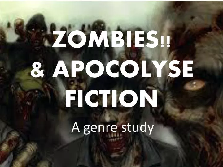 zombies apocolyse fiction