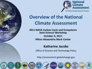 Overview of the National Climate Assessment