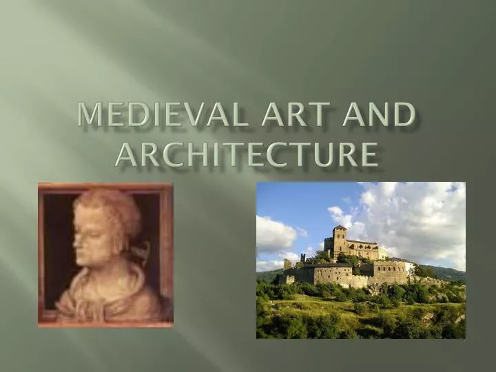 medieval art and architecture