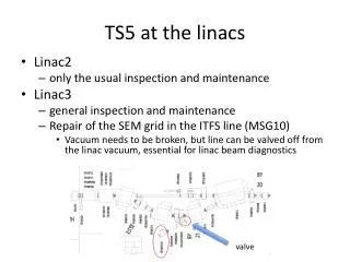 TS5 at the linacs