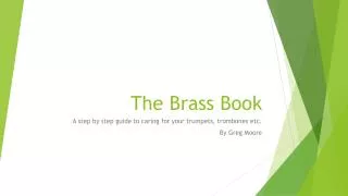 the brass book