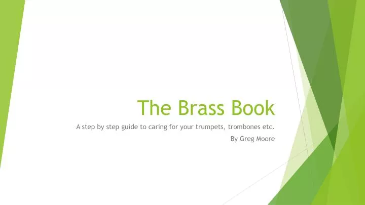 the brass book
