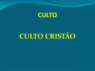 culto