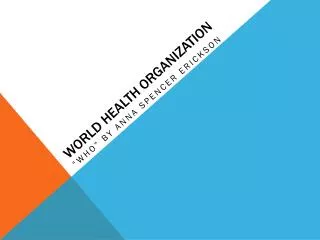 World health organization