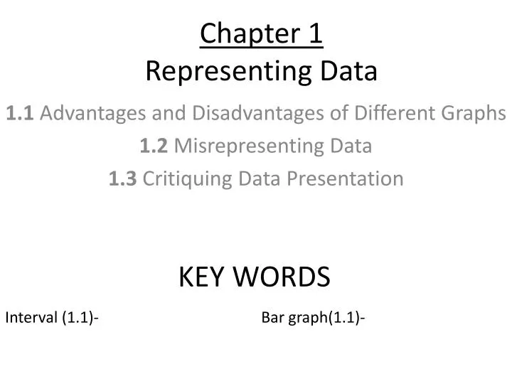 chapter 1 representing data