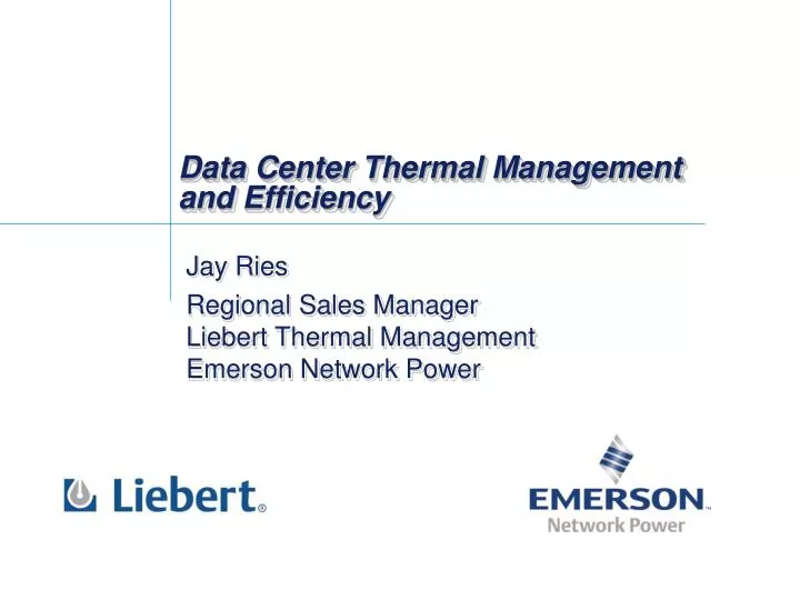 data center thermal management and efficiency