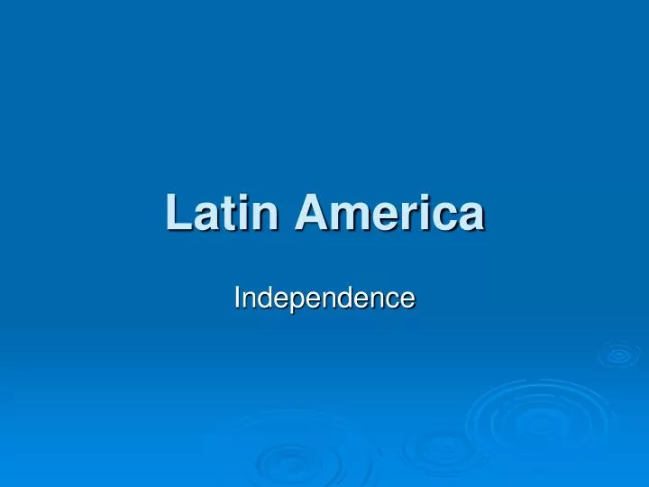 latin america