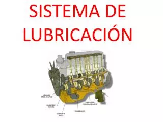 sistema de lubricaci n