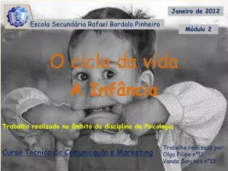 o ciclo da vida