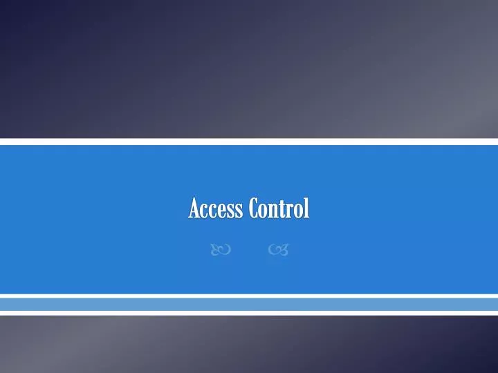 access control