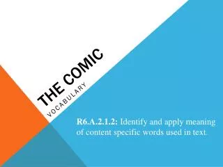 the comic