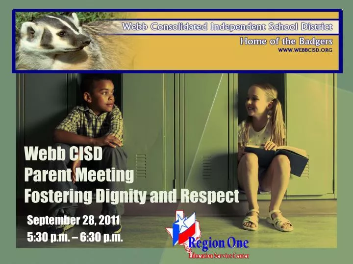 webb cisd parent meeting fostering dignity and respect