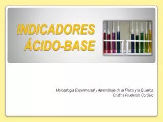 indicadores cido base