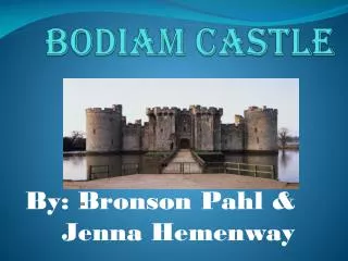 BODIAM CASTLE