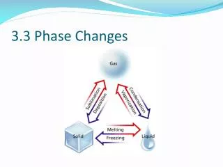 3 3 phase changes