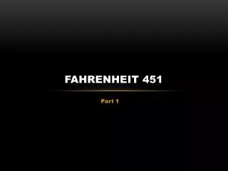 Fahrenheit 451