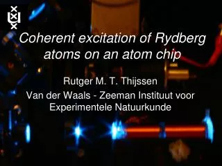 Coherent excitation of Rydberg atoms on an atom chip