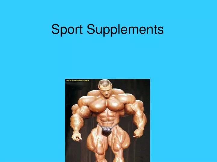 sport supplements