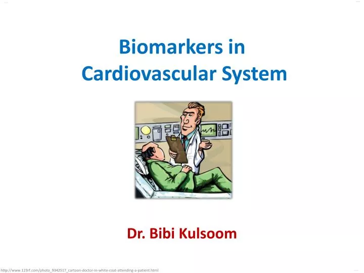 biomarkers in cardiovascular system