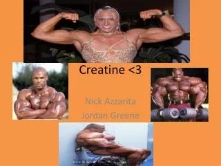 creatine 3