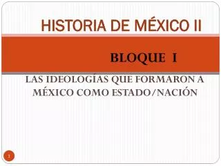 historia de m xico ii