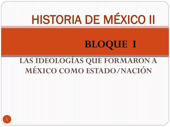 historia de m xico ii