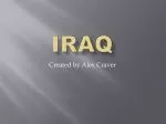 Iraq - slide 1