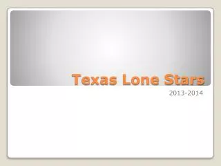 Texas Lone Stars