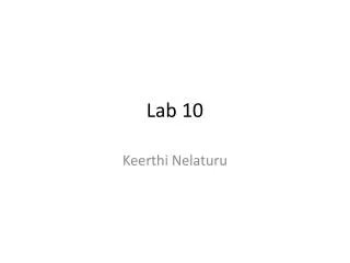 Lab 10