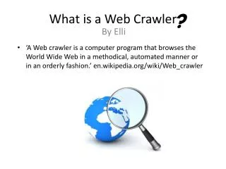 What is a Web Crawler