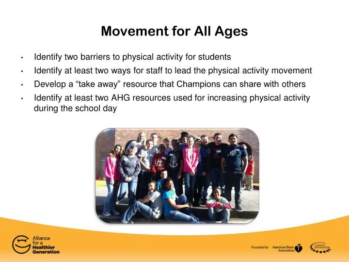 movement for all ages