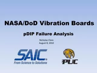 NASA/ DoD Vibration Boards