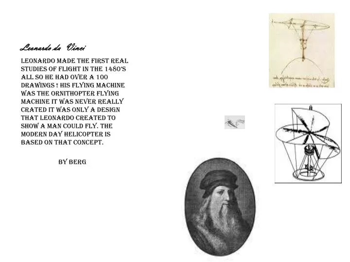 leonardo da vinci