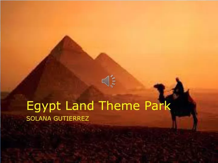 egypt land theme park