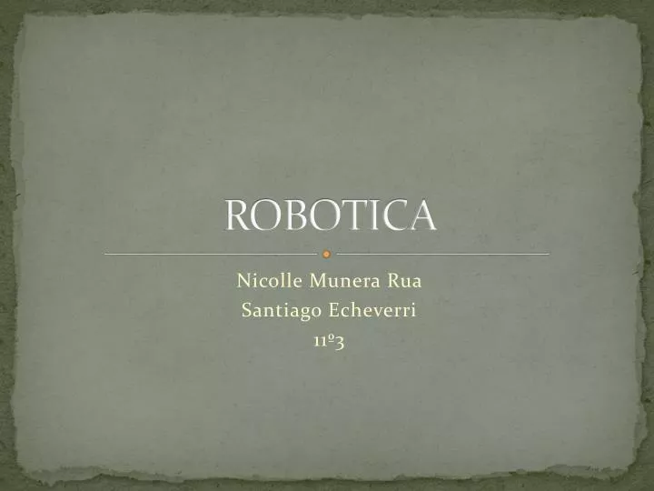 robotica