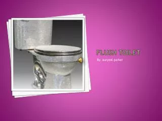 Flush toilet