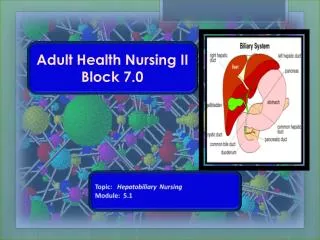 Adult Health Nursing II Block 7.0