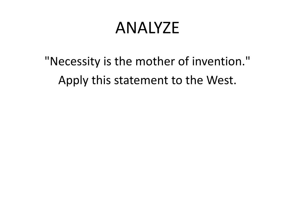 ppt - identify, explain, analyze powerpoint... PPT - ANALYZE PowerPoint Presentation, free download - ID:2250804