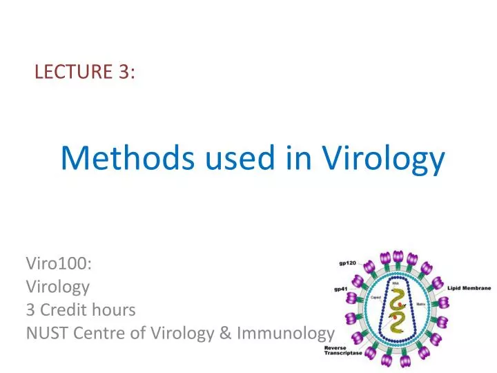 methods used in virology