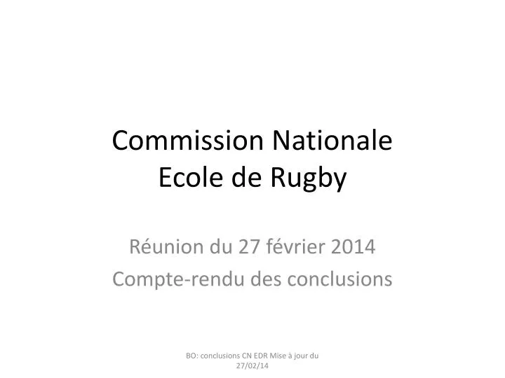 commission nationale ecole de rugby