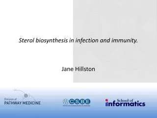 Sterol biosynthesis in infection and immunity.