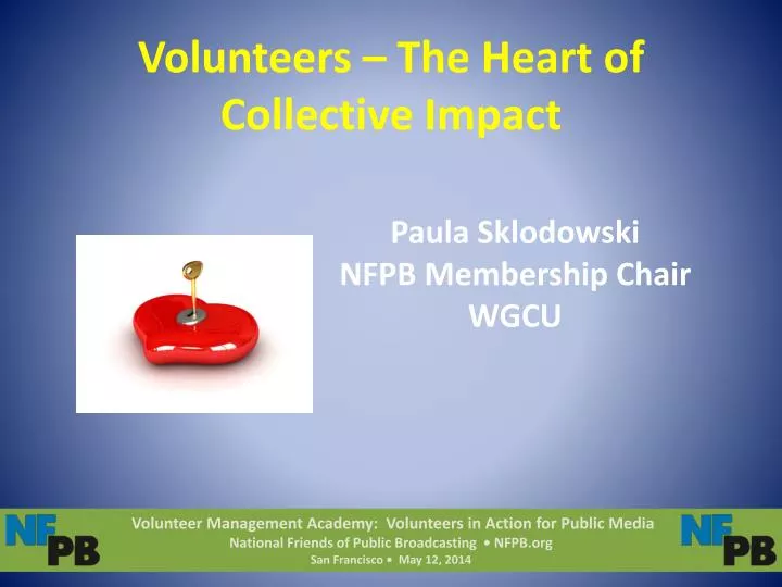 volunteers the heart of collective impact
