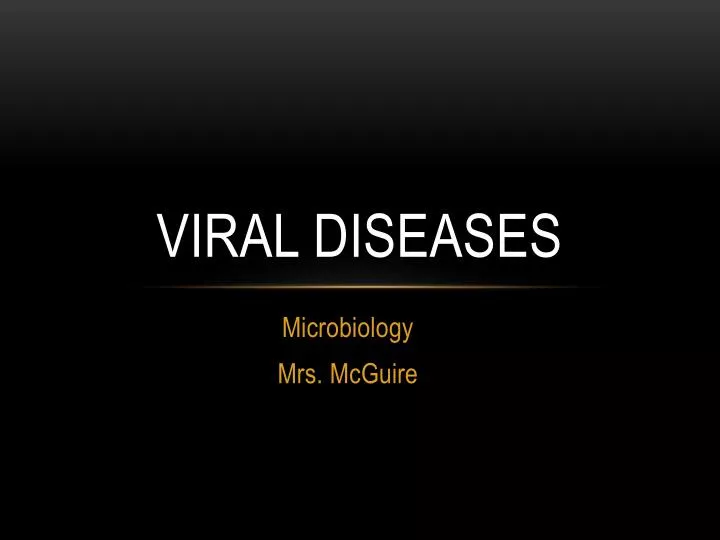 viral diseases