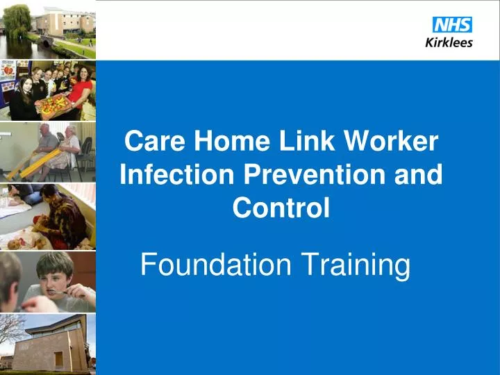 care home link worker infection prevention and control