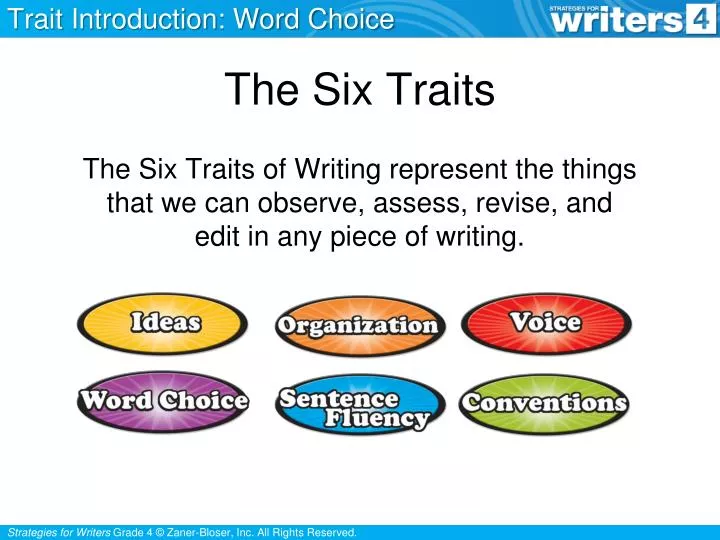 the six traits