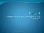 Partie 2 - slide 1