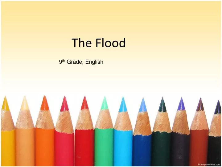 the flood