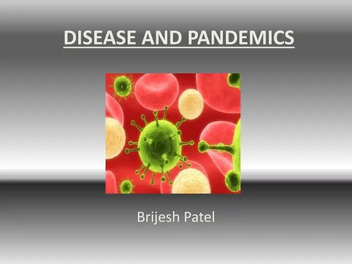 disease and pandemics