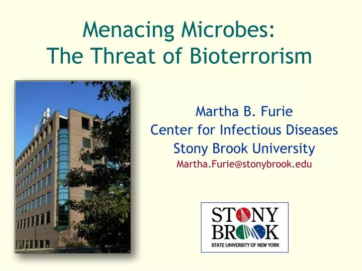 menacing microbes the threat of bioterrorism
