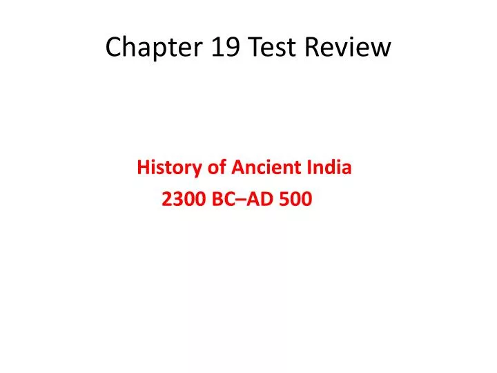 chapter 19 test review